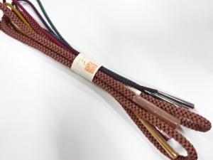 未使用品　正絹　手組帯締め